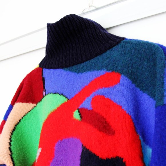 BNWT AW21 SACAI x KAWS JACQUARD SWEATER 3 - Picture 5 of 11